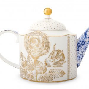 Royal White Large Teapot