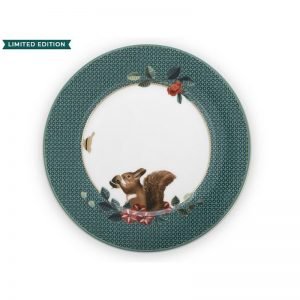 Winter Wonderland Small Squirrel Plate 17cm