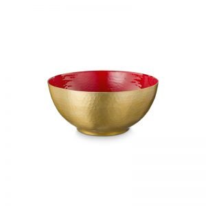 Bowl Enamelled Red