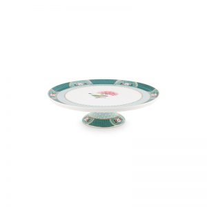 Blushing Birds Blue Cake Tray