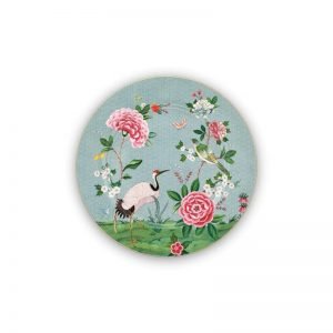 Blusing Birds Blue Round Plate 32cm