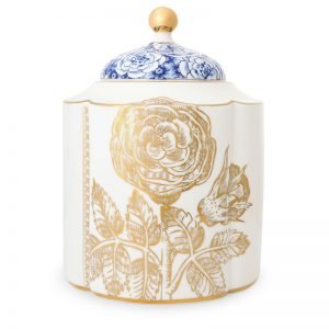 Royal White Storage Jar