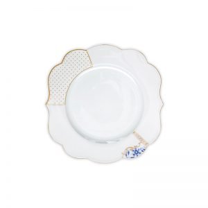 Royal White Dinner Plate