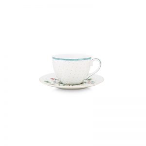 Jolie Set of 2 Cups & Saucers