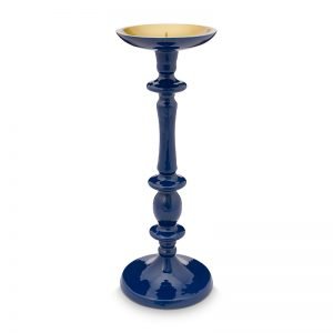 Candle Holder Blue Small