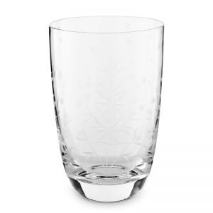 Etching Long Water Glass