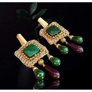 Boho Amethyst Earrings