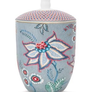 Flower Festival Storage Jar