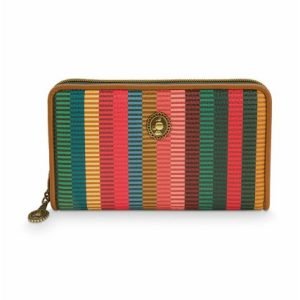 Jacquard Multi Striped Wallet