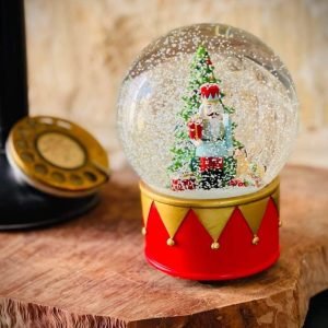 Snow Globe Nutcracker & Christmas Tree