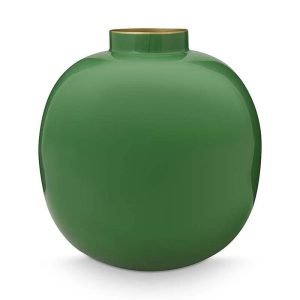 Vase Metal Green