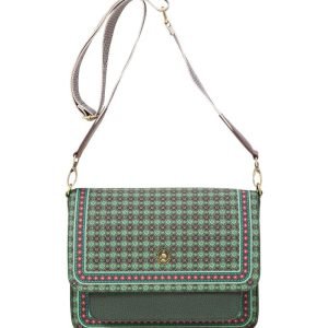 Cross Body Large Clover Green