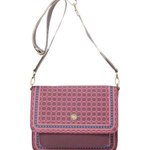 Cross Body Large Clover Pink
