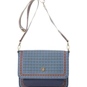 Cross Body Large Clover Blue