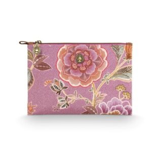 Charly Cosmetic Flat Pouch Medium Matata Lilac
