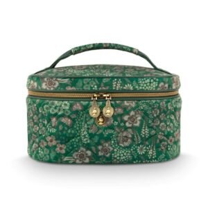 Beauty Case Cleo Quilted Daisy Dreams Green
