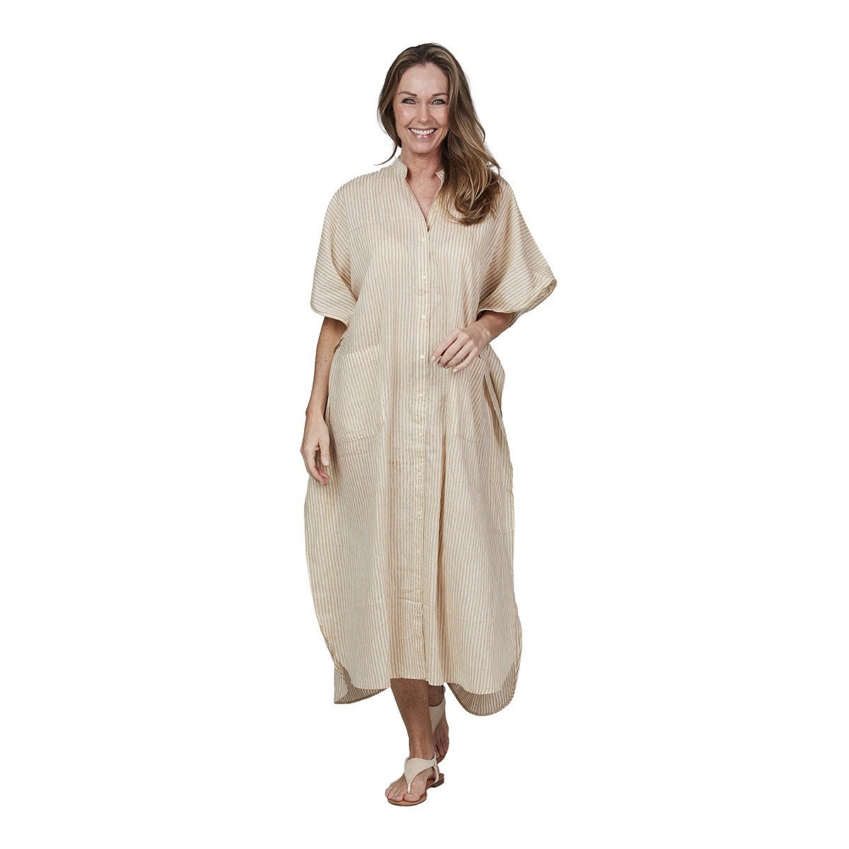 Kaftan Emelie, Beige