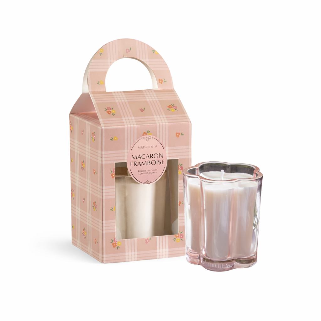 Macaron Framboise Scented Candle 145grm