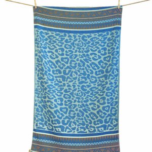 Beach Towel Keros Choc. & Mint & P.Blue