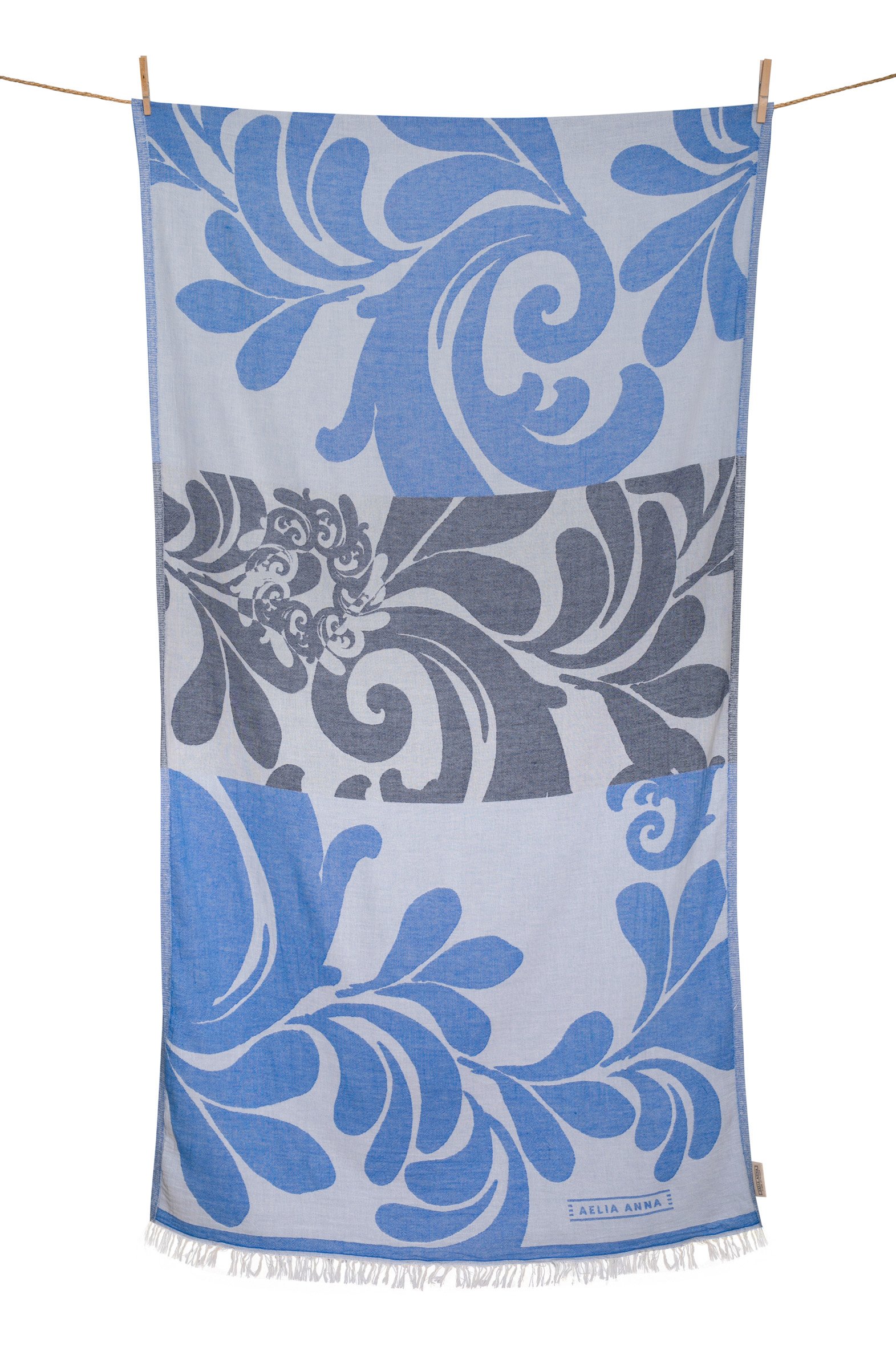 Beach Towel Kalimnos P.Blue & N.Blue & P.Blue