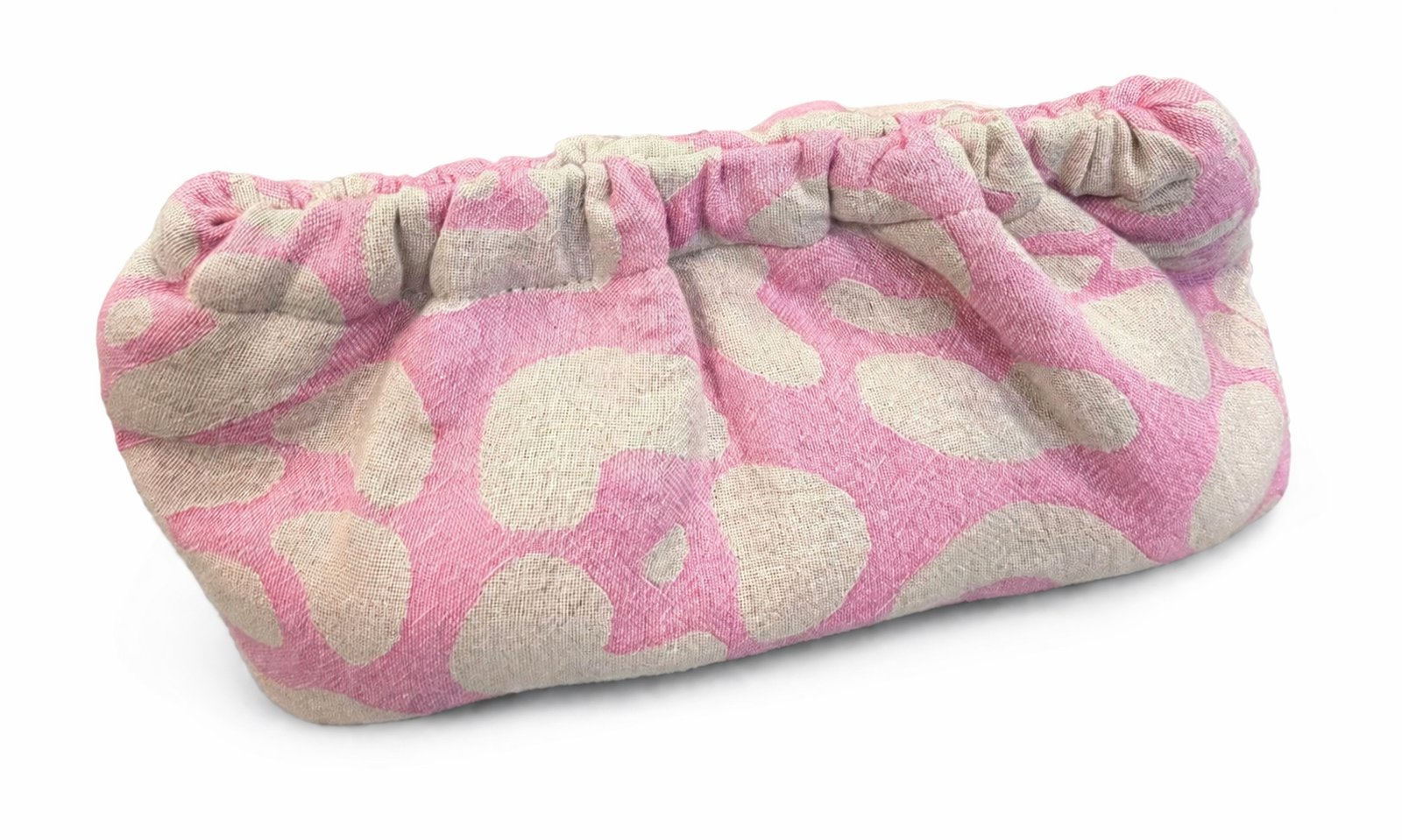 Clutch Purse Keros Beige & Eucal & Pink