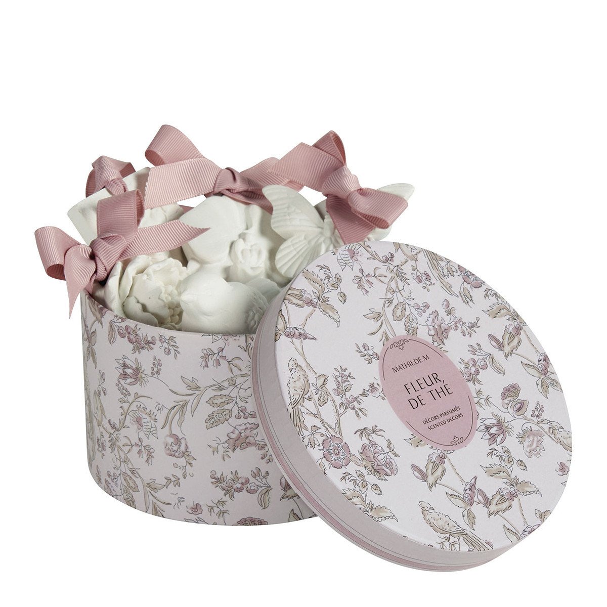 Set of 5 scented decorations - Fleur de The