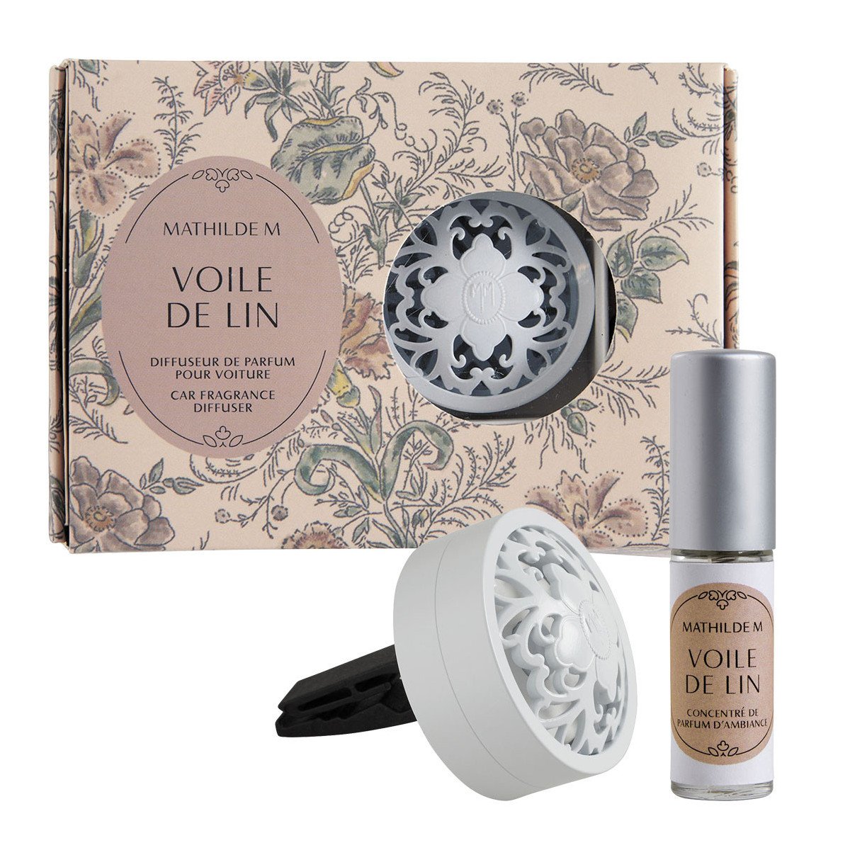 Car air freshener diffuser - Voile de Lin