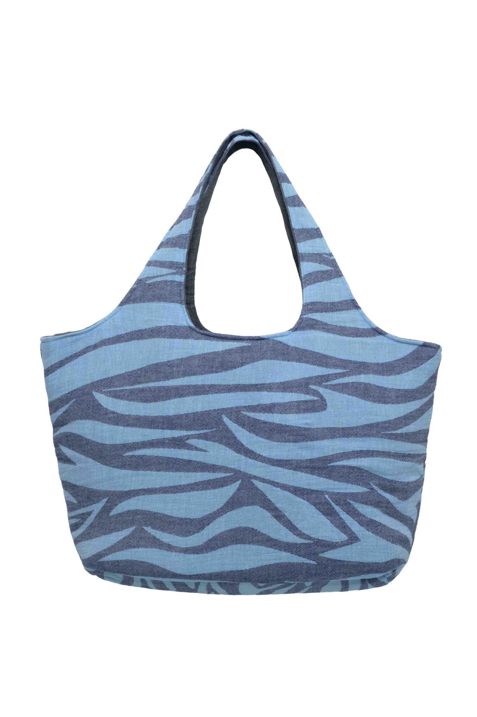 Beach Bag Milos N.Blue & L.Blue & Elen